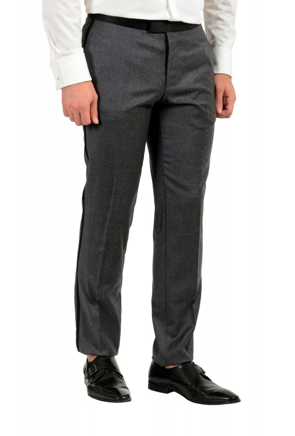 Hugo Boss Men's "Henry1/Glow2" Slim Fit Gray 100% Wool Tuxedo Suit: Picture 9