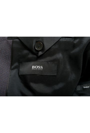 Hugo Boss Men's "Jeckson/Lenon2" Regular Fit Plaid 100% Wool Two Button Suit: Picture 12