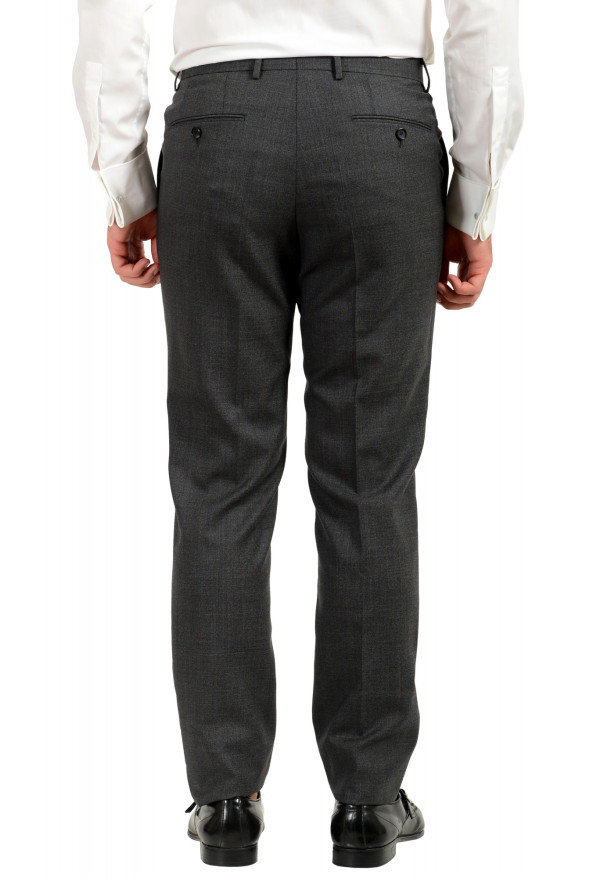 Hugo Boss Men's "FHarverson2Garvin2WE" Gray Slim Fit 100% Wool Three Piece Suit: Picture 13