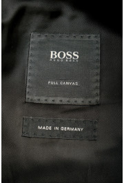 Hugo Boss Men's "FHarverson2Garvin2WE" Gray Slim Fit 100% Wool Three Piece Suit: Picture 14