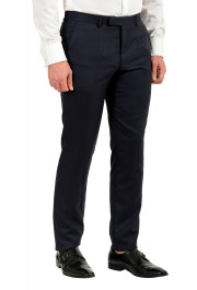 Hugo Boss Men's "FHarverson2Garvin2WE" Blue Slim Fit Silk Wool Three Piece Suit: Picture 12