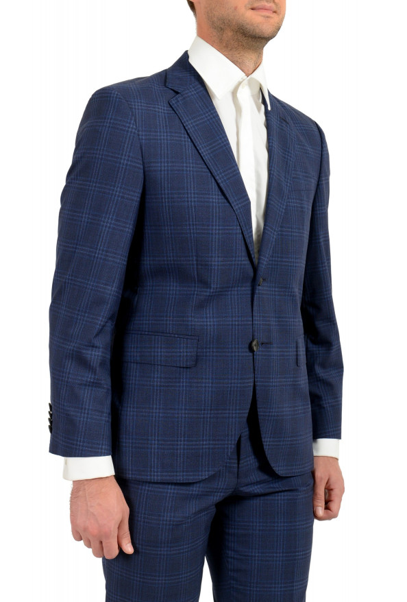 Hugo Boss Men's "Jeckson/Lenon1" Regular Fit Plaid 100% Wool Two Button Suit: Picture 5