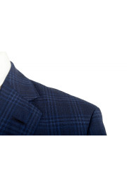 Hugo Boss Men's "Jeckson/Lenon1" Regular Fit Plaid 100% Wool Two Button Suit: Picture 7