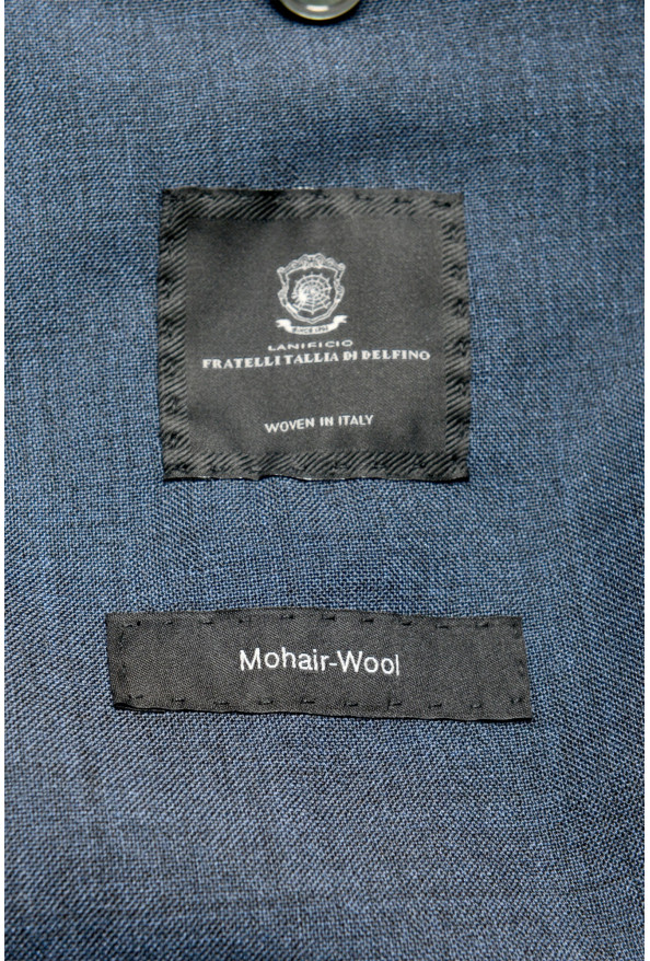 Hugo Boss Men's "T-Novem/Brite" Blue Mohair Wool Two Button Suit: Picture 11