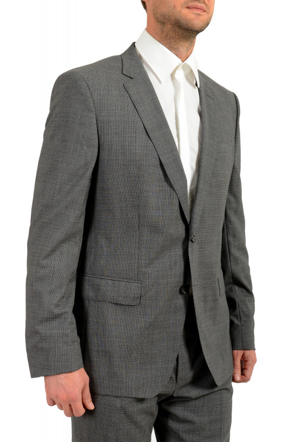Hugo Boss Men's "Huge6/Genius5" Slim Fit Houndstooth 100% Wool Two Button Suit: Picture 5