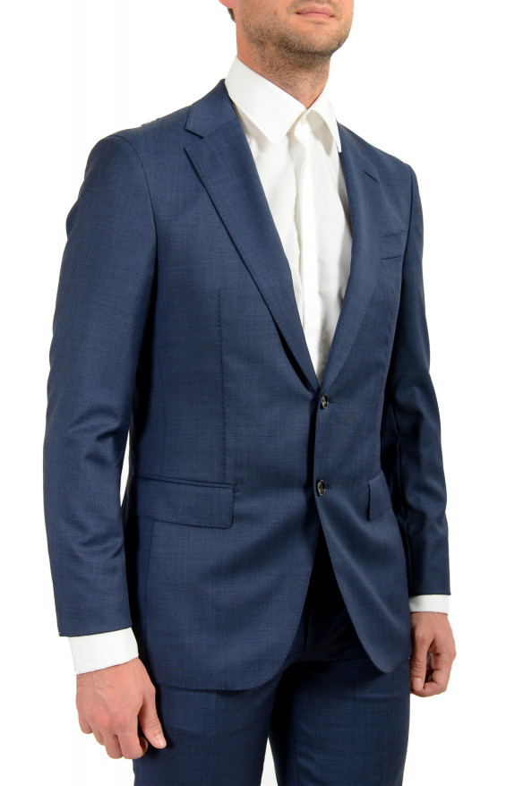 Hugo Boss Men's "F-Jacksen2/Lane2" Regular Fit Blue 100% Wool Two Button Suit: Picture 5