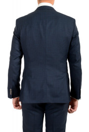 Hugo Boss Men's "Hutson5/Gander3 WE" Slim Fit Plaid 100% Wool Three Piece Suit: Picture 6