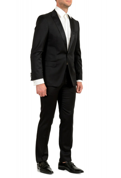 Hugo Boss Men's "Housten/Glorious" Black Tuxedo 100% Wool Suit: Picture 2