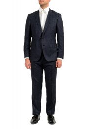 Hugo Boss Men's "Huge6/Genius5" Slim Fit 100% Wool Two Button Suit 