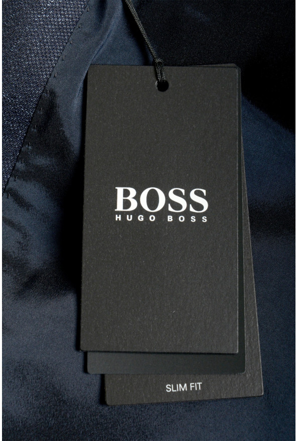 Hugo Boss Men's "Huge6/Genius5" Slim Fit 100% Wool Two Button Suit : Picture 11