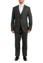 Hugo Boss Men's "FHarverson2Garvin2WE" Slim Fit Three Piece Suit