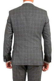 Hugo Boss Men's "Huge6/Genius5_TW" Slim Fit Plaid 100% Wool Two Button Suit: Picture 5