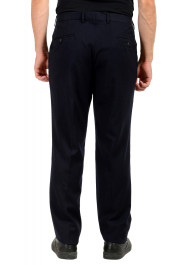 Hugo Boss Men's "Genesis2" Navy Blue 100% Wool Flat Front Dress Pants: Picture 3