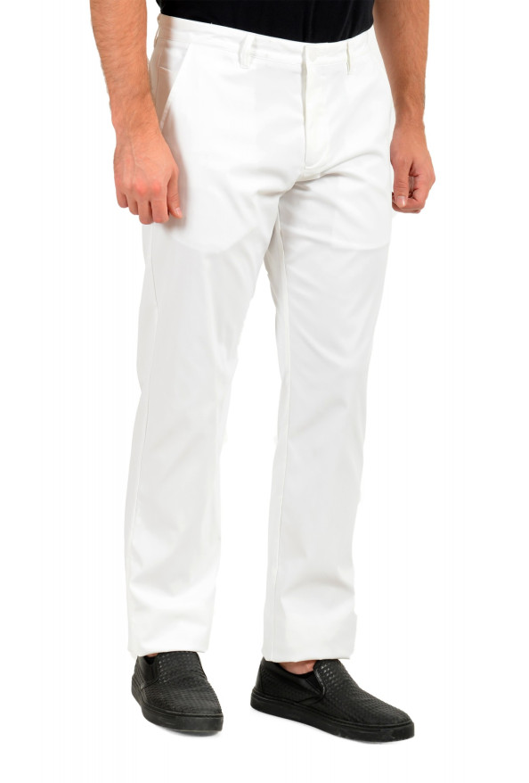 Hugo Boss Men's "Hakan 9-2" Slim Fit White Casual Pants : Picture 2