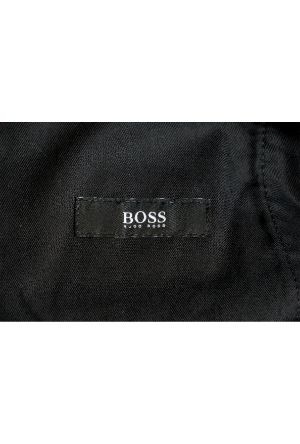 Hugo Boss Men's "Banks4-J" Burgundy Elastic Waist Casual Pants: Picture 4