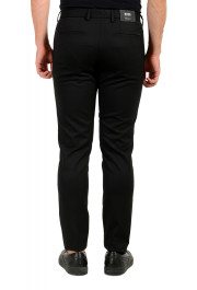 Hugo Boss Men's "Kaito1-Travel1" Tapered Slim Fit Black Wool Casual Pants: Picture 3