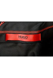 Hugo Boss Men's "Hemins" 100% Wool Black Tuxedo Style Dress Pants: Picture 5