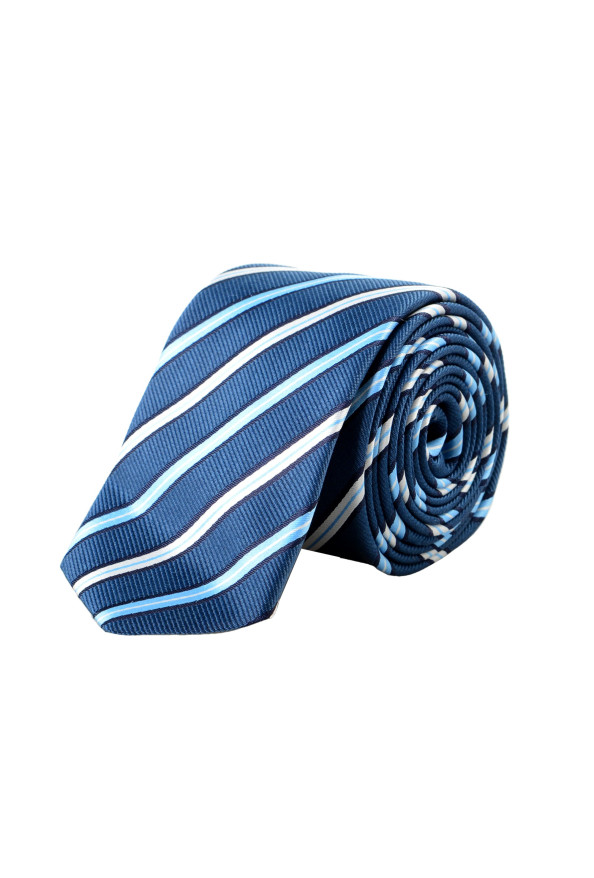 Hugo Boss Men's Multi-Color Striped 100% Silk Tie