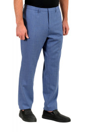 Hugo Boss Men's "Wenten" Extra Slim Fit Blue 100% Wool Dress Pants : Picture 2