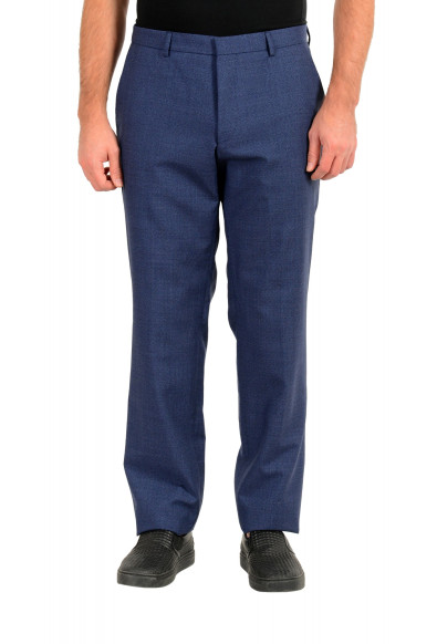 Hugo Boss Men's "Madisen" Blue 100% Wool Dress Pants 