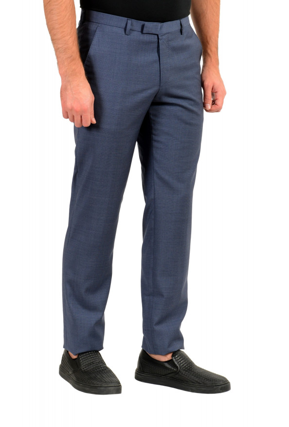 Hugo Boss Men's "Leenon 187375" Blue 100% Wool Dress Pants : Picture 2