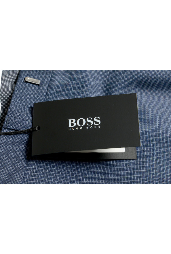 Hugo Boss Men's "Leenon 187375" Blue 100% Wool Dress Pants : Picture 4