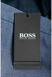 Hugo Boss Men's "Leenon1 Blue 100% Wool Dress Pants: Picture 4