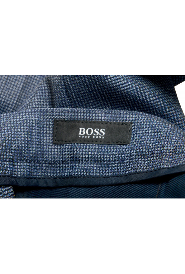 Hugo Boss Men's "Ben2" Slim Fit Blue 100% Wool Dress Pants : Picture 5