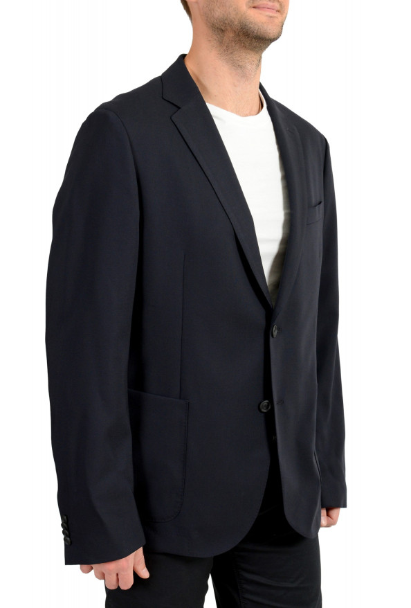 Hugo Boss Men's "Nelven" Blue Slim Fit 100% Wool Two Button Blazer : Picture 2