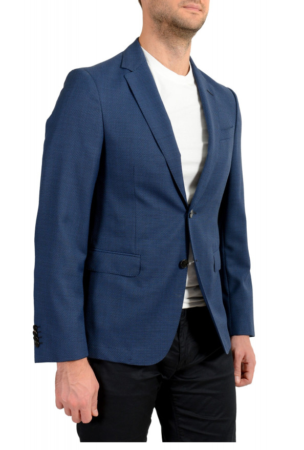 Hugo Boss Men's "Nobis4" Blue 100% Wool Two Button Blazer : Picture 2