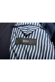 Hugo Boss Men's Hartlay Blue Slim Fit 100% Wool Two Button Blazer: Picture 5