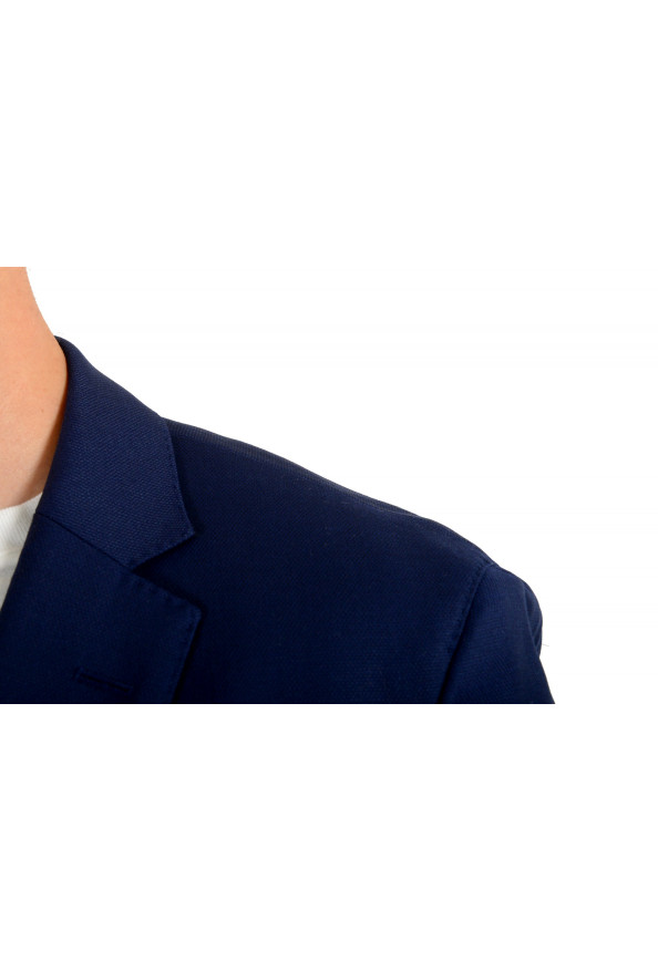 Hugo Boss Men's Hartlay Slim Fit Blue 100% Wool Two Button Blazer : Picture 4