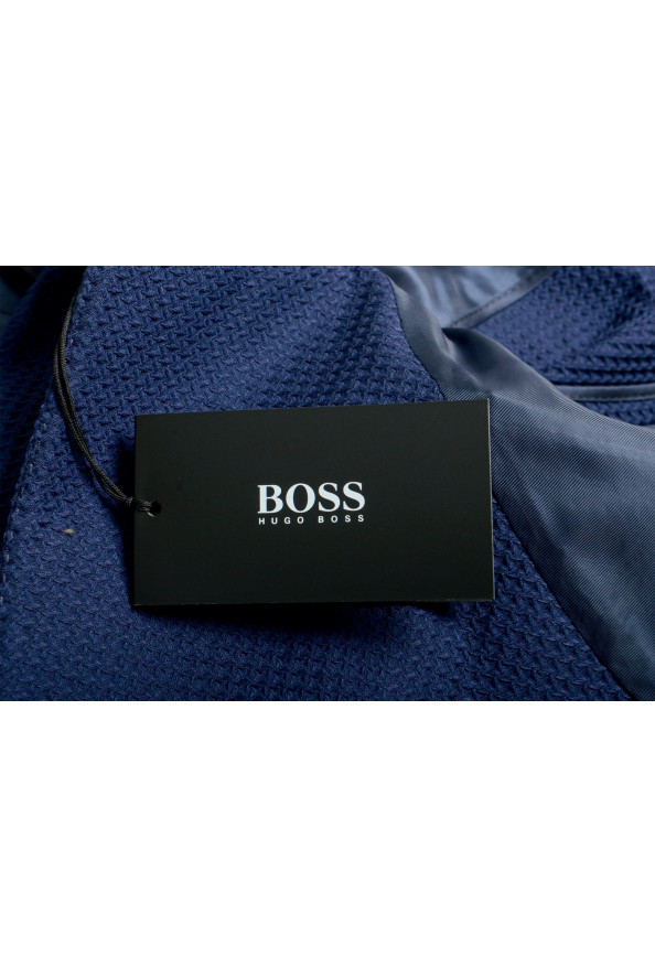 Hugo Boss Men's "Janson5" Regular Fit Blue Wool Two Button Blazer : Picture 6