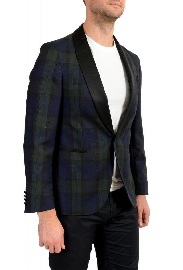 Hugo Boss Men's "Nemir" Slim Fit Plaid 100% Wool Two Button Blazer: Picture 2