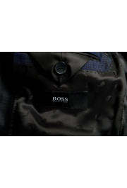Hugo Boss Men's "Nemir" Slim Fit Plaid 100% Wool Two Button Blazer: Picture 6