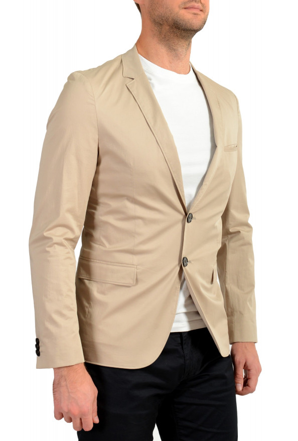 Hugo Boss Men's "Anfred" Beige Two Button Sport Coat Blazer: Picture 2