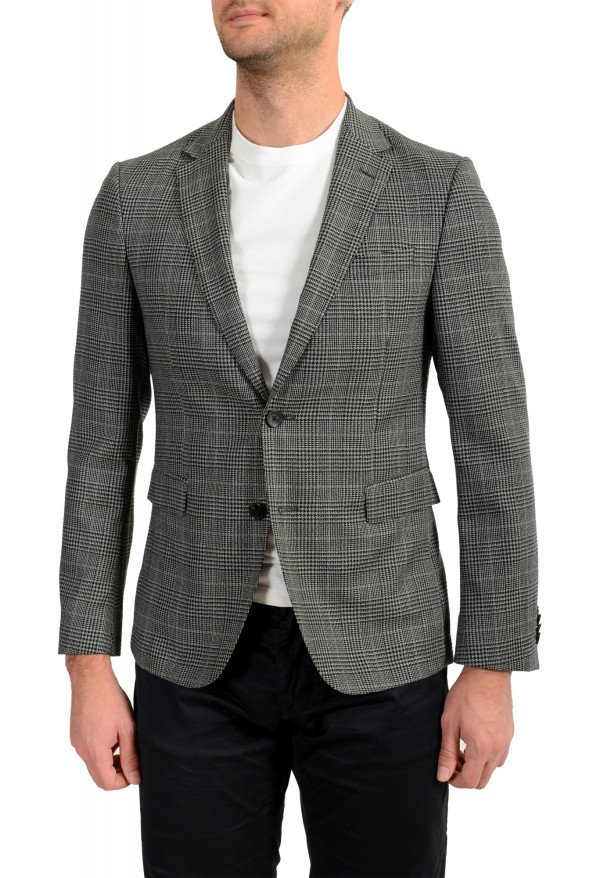 Hugo Boss Men's "Nobis4" Slim Fit Silk Wool Two Button Blazer 