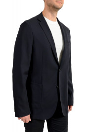 Hugo Boss Men's "Nelven" Blue 100% Wool Two Button Blazer US 44L IT 54L: Picture 2