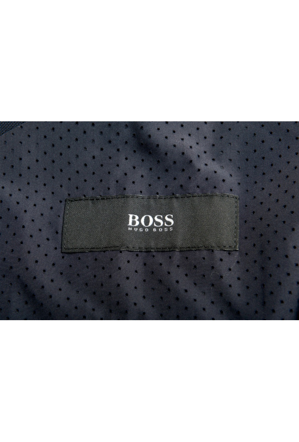 Hugo Boss Men's "Nelven" Blue 100% Wool Two Button Blazer US 44L IT 54L: Picture 6