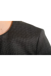 Hugo Boss Women's "Jamaren1" Gray 100% Wool Button Down Blazer: Picture 4