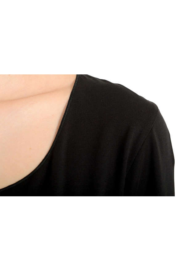Hugo Boss Women's "E4492" Black 3/4 Sleeve Blouse T-Shirt : Picture 4
