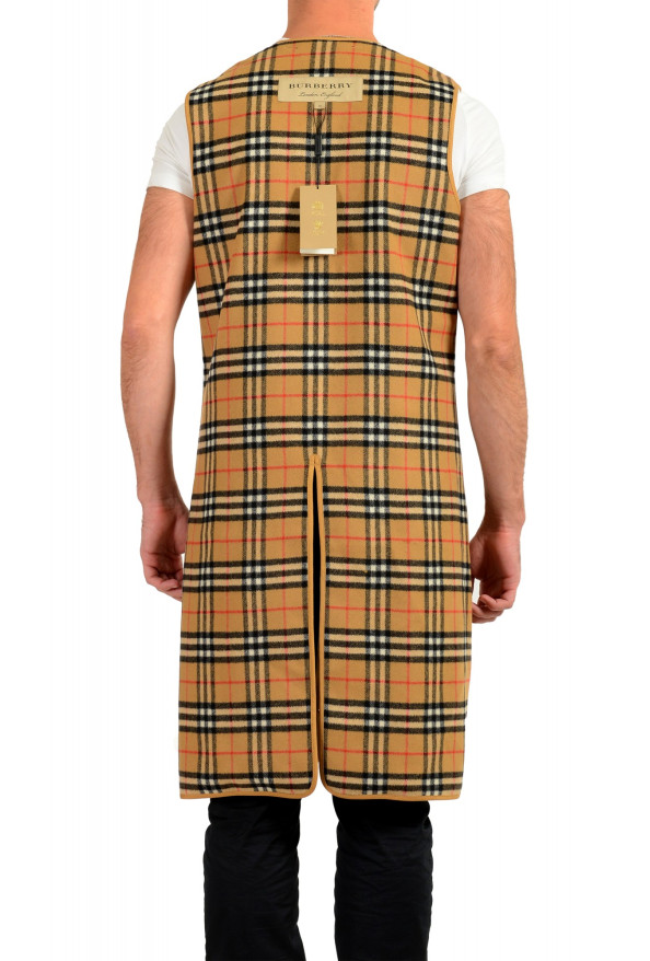 Burberry "Westminster Warmer" Checkered Wool Cashmere Vest Warmer: Picture 3