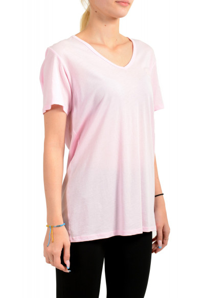 Burberry Women's City Pink Short Sleeve Logo Embroidered T-Shirt: Picture 2