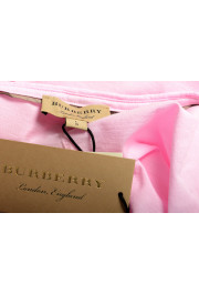 Burberry Women's City Pink Short Sleeve Logo Embroidered T-Shirt: Picture 6