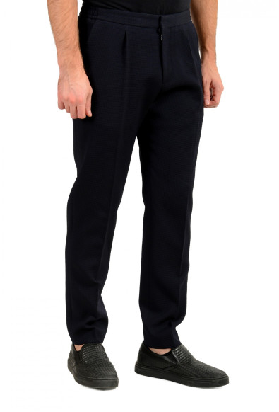 Hugo Boss Men's "Brider1" Slim Fit Blue Wool Dress Pants : Picture 2