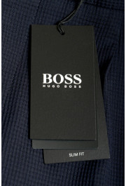 Hugo Boss Men's "Brider1" Slim Fit Blue Wool Dress Pants : Picture 4