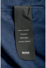 Hugo Boss Men's "Gains-WG" Slim Fit Blue 100% Wool Dress Pants : Picture 6
