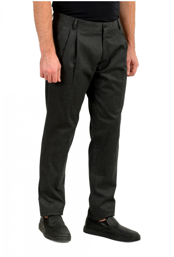 Dolce & Gabbana Men's Gray Pleated Dress Pants : Picture 2
