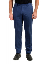 Hugo Boss Men's "T-Bryce" Tailored Blue 100% Wool Dress Pants 