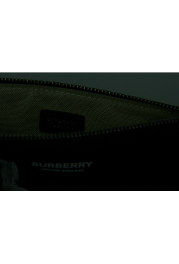 Burberry Women's "Phyllis" Black Canvas Wallet Cosmetic Pouch: Picture 3